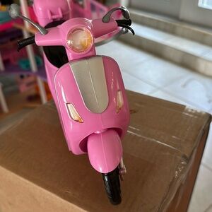 Barbie motorbike